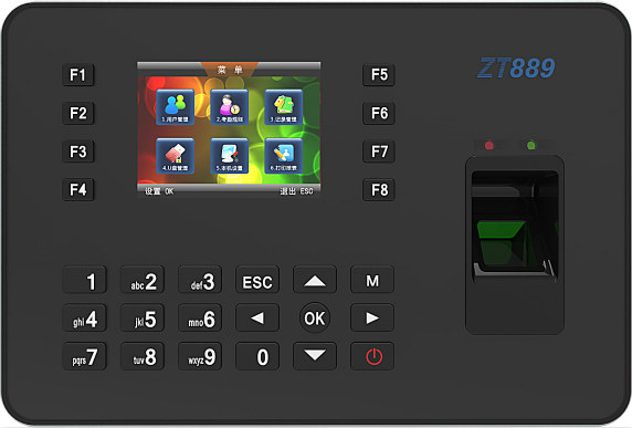 指纹考勤机ZT889